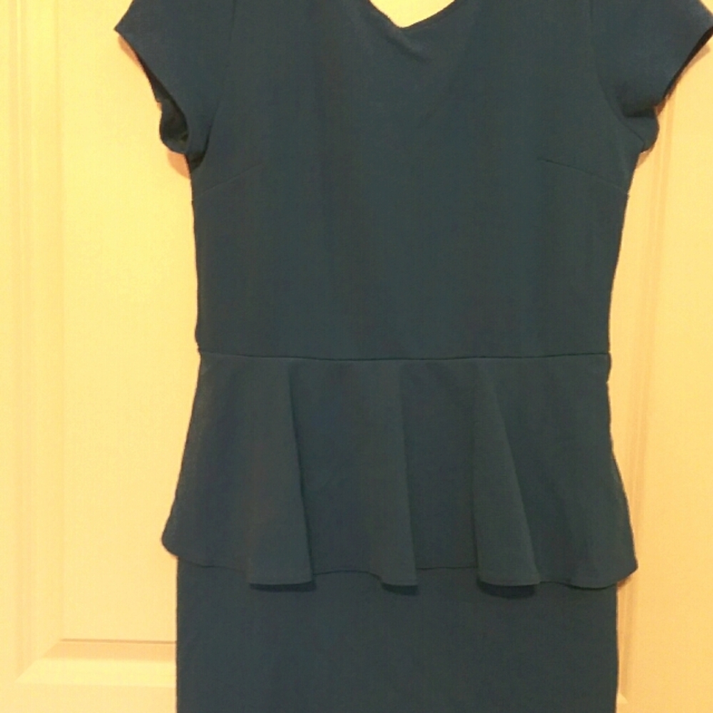 Blue dress
